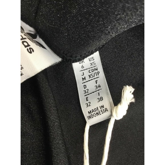 ADIDAS Originals diamante three stripe legging short in black XS - Picture 6 of 8